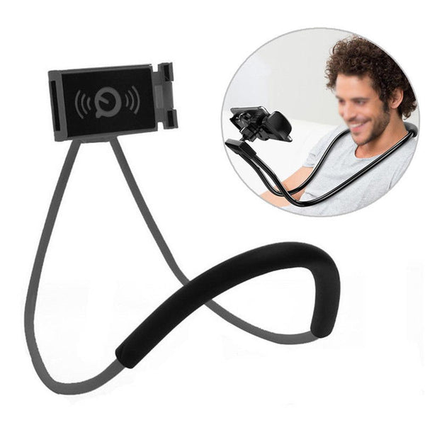 360 Degree Rotation Flexible Phone Selfie Neck Holder