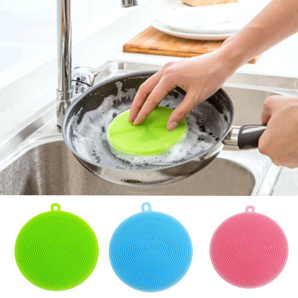 Multi-purpose Silicone Dishwashing Sponge