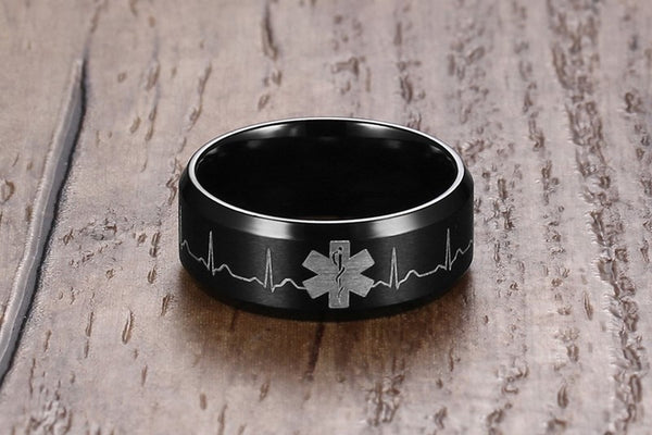Engraved Medical Ring