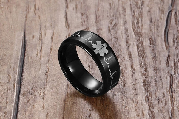 Engraved Medical Ring