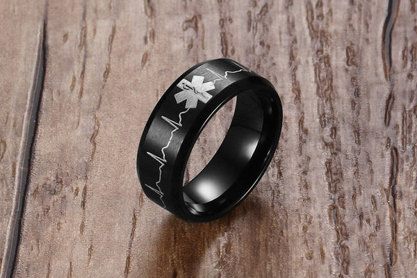 Engraved Medical Ring