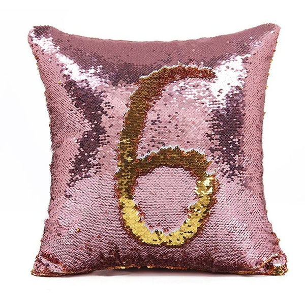 Mermaid Sequin Pillow