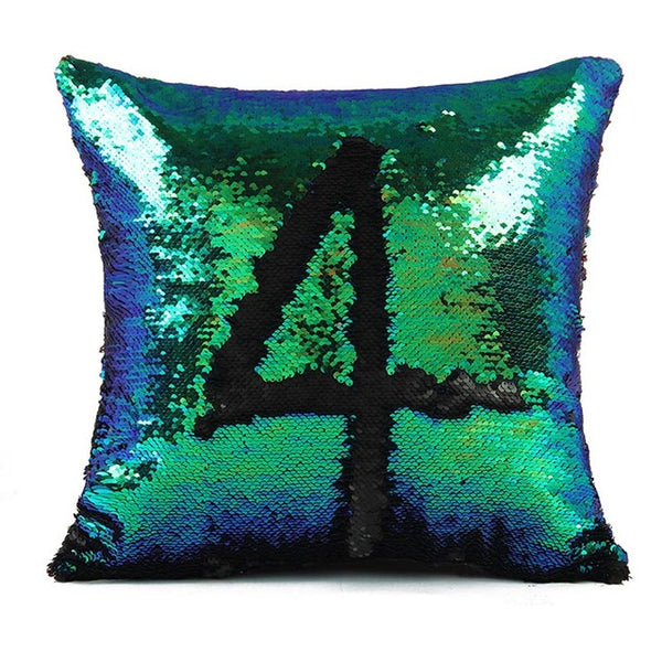 Mermaid Sequin Pillow