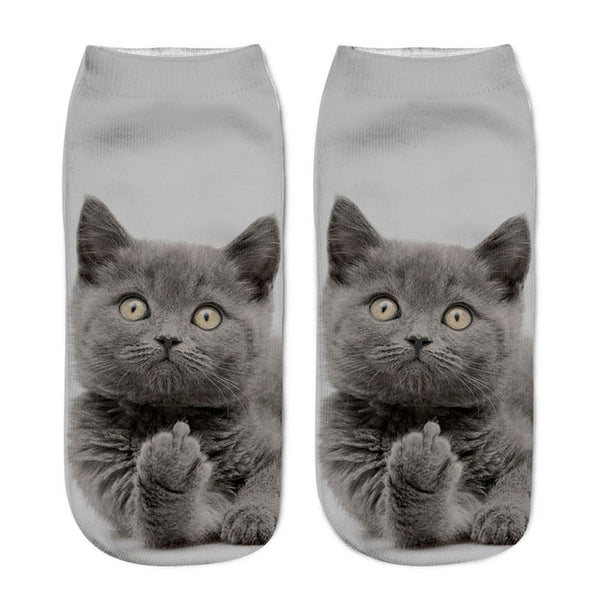 3D Cat Socks!