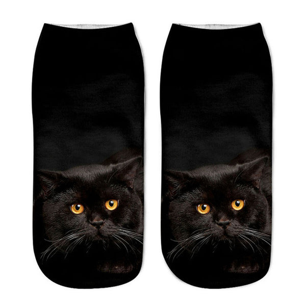 3D Cat Socks!