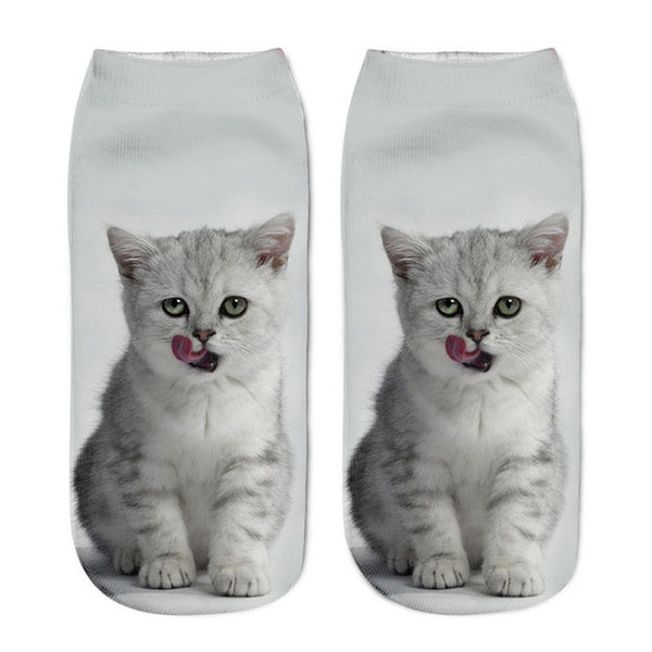 3D Cat Socks!