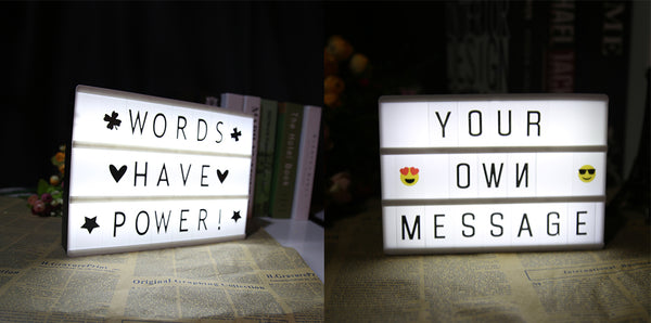 Letters Light Box Lamb