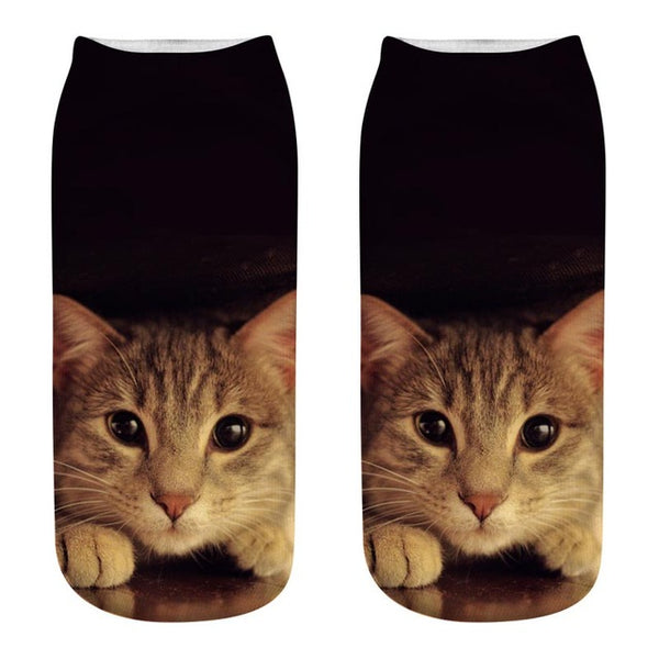 3D Cat Socks!
