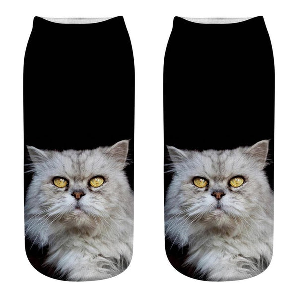 3D Cat Socks!
