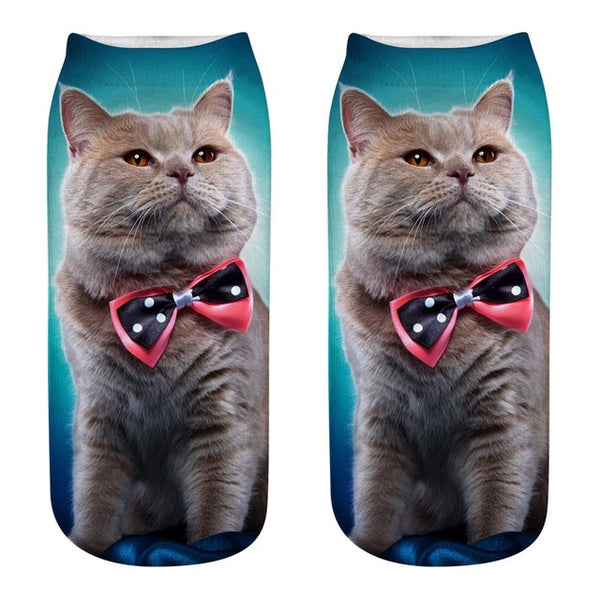 3D Cat Socks!