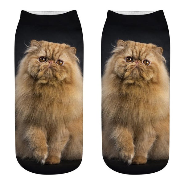3D Cat Socks!