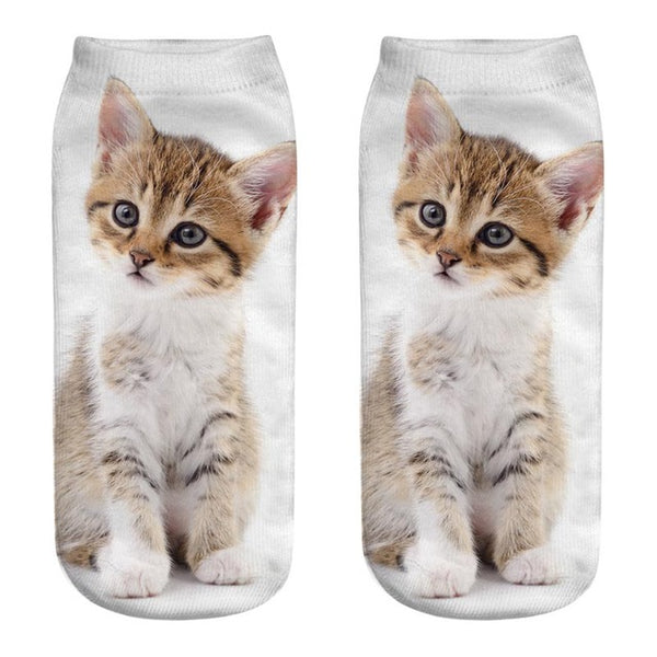 3D Cat Socks!
