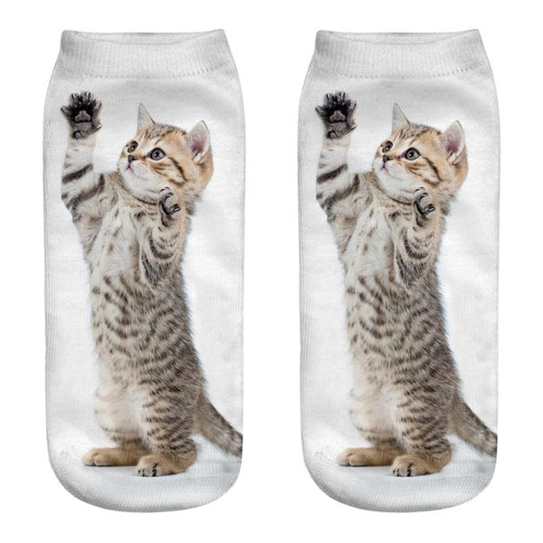 3D Cat Socks!