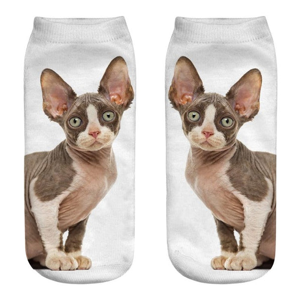 3D Cat Socks!