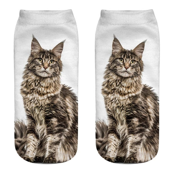 3D Cat Socks!
