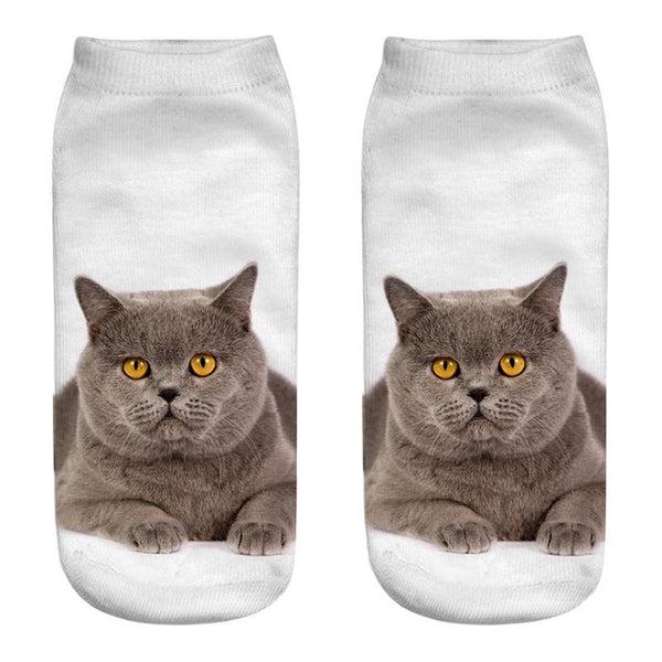 3D Cat Socks!