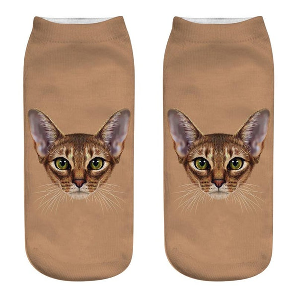 3D Cat Socks!
