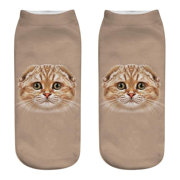 3D Cat Socks!