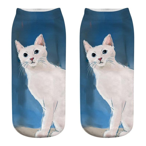 3D Cat Socks!