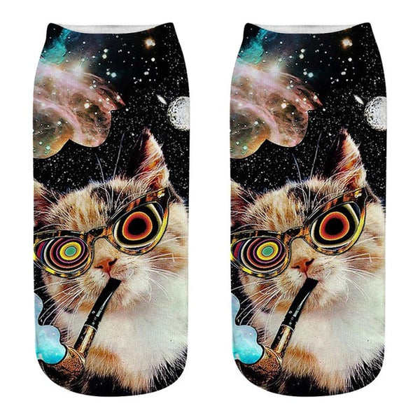 3D Cat Socks!